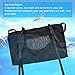 Pet Net Barrier,Petbob Dog Car Barrier Seat Mesh Obstacle,Oxford Cloth Dog Backseat Barrier Adjustable Divider to Keep Driver Safety, Easy to Install for Car,Minivan(Black)