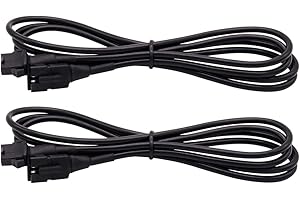 YiLaie 2 PCS 47 inch Extension Cables for Use with LED Rock Lights, RGB NEON Accent Kits for LED Motorcycle ATV, SUV Car Light Multi-Color Neon Strip (2 pcs)