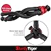 Sturdy Tiger Flexible Mini Travel Tripod for Use with DSLR Camera, GoPro, iPhone, Android Smartphone, Vlogging Cam – Small Heavy Duty Gorilla Stand 360° Rotatable Swivel Mount