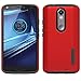 Motorola Droid Turbo 2 / Moto X Force Case, Incipio [Hard Shell] [Dual Layer] DualPro Case for Motorola Droid Turbo 2 / Moto X Force-Iridescent Red/Black