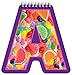 iscream Letter A Shaped Spiral-Bound Lined Page 6.5
