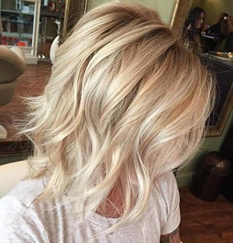 Ugeat 8inch Density 130% Deep Wave Human Hair Wig Lace Front Human Hair Wig Ombre Off Black mixed with Bleach Blonde Hair Wig
