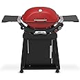 Weber Q 2800N+ Liquid Propane Grill with Stand, Flame Red