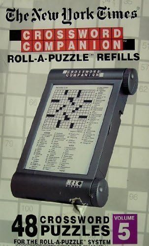 NEW YORK TIMES CROSSWORD COMPANION PUZZLE VOL#5 by NYT CROSSWORD PUZZLES