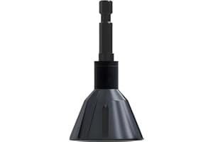 MACXCOIP Deburring External Chamfer Tool with YG8 Carbide Blade, Remove Burr Tools, Deburring Chamfering Drill Bit Repairing Damaged Bolts Fits for 3/16"- 1" (5mm-25mm)