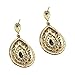 Boho Earrings Drop Vintage Crystal Earring Beaded Bohemian for Women
