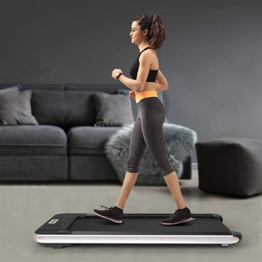JGWHW Treadmill Fitness Bodybuilding Walking Machine Folding Mini Mute Indoor Flat Treadmill Treadmill, Home Fitness Equipment