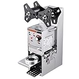 Yescom Upgraded 350W Electric Commercial Semi-automatic Tea Cup Sealing Machine Bubble 400 600 Cups/hr Sealer
