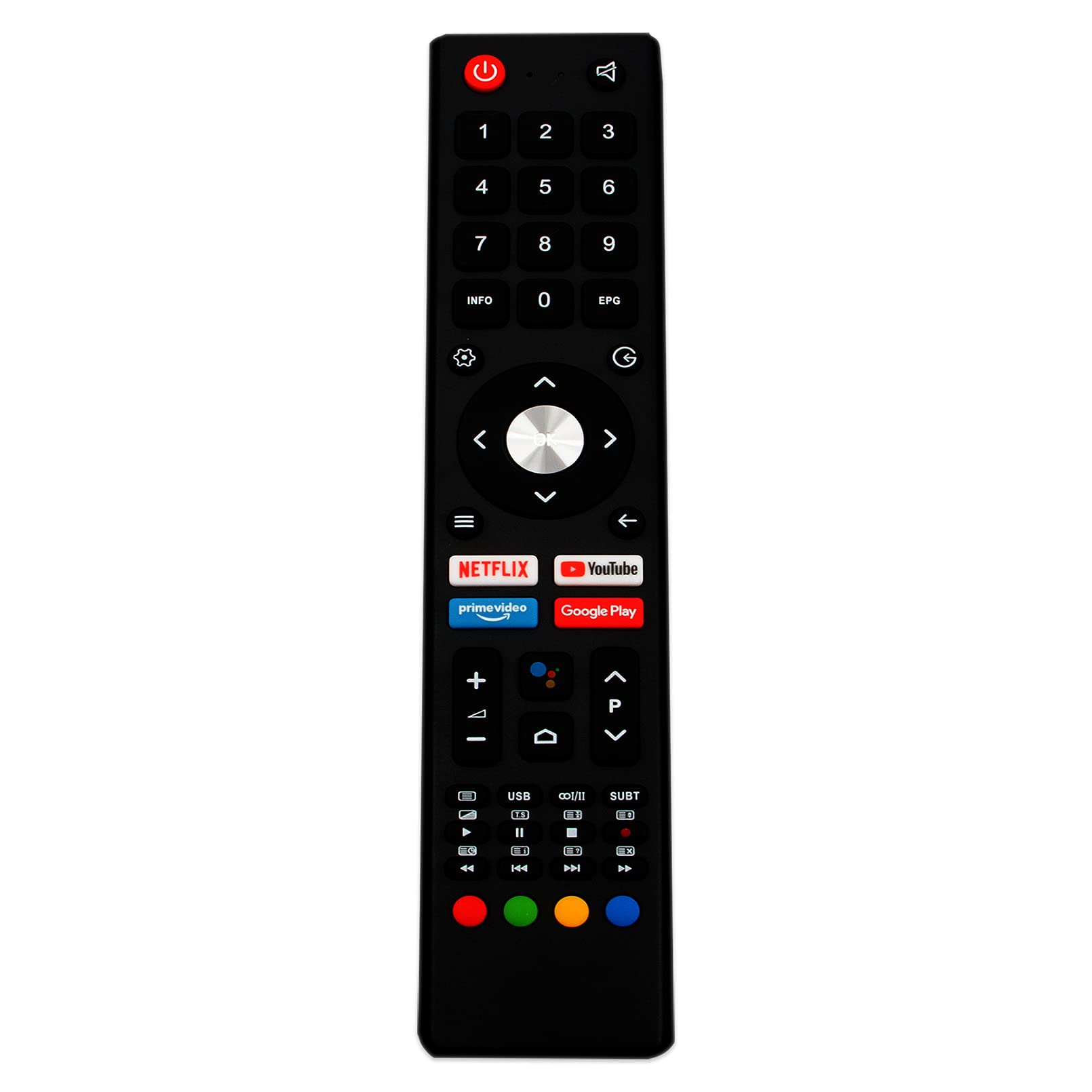 GCBLTV02ADBBT Remote Replace for KOGAN SABA SYINIX L40H7A U43H7A L32H7A 50H7A U55H7A U58H7A U65H7A RF9220 XT9310 XU9220 RH9220 RF9230 RH9210 XU9210 XR9510 XT9510 XR9210 XT9610 KOGAN-GCBLTV02ADBBT
