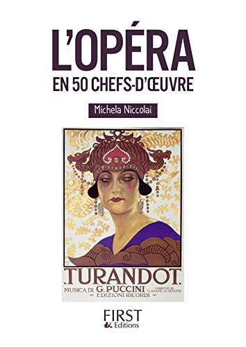 Petit livre de - L'Opéra en 50 chefs-d'oeuvre (Le petit livre) (French Edition) by Michela NICCOLAI