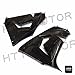 XKMT-Glossy Black ABS Plastic Fairings Bodywork Compatible With 2006-2007 Ninja ZX10R [B07675PNSY]