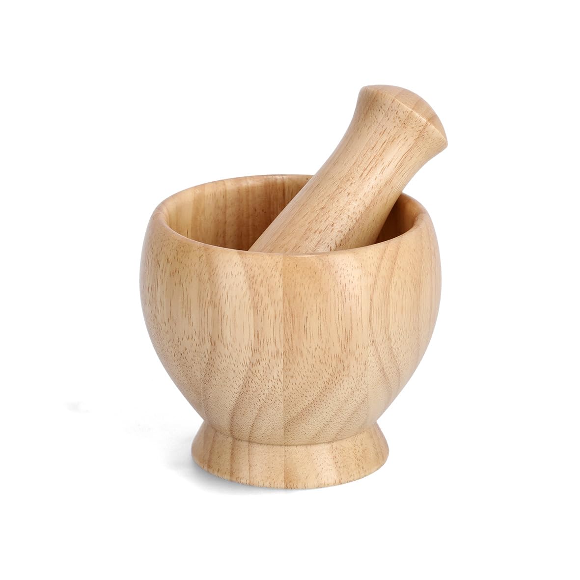 Zeller Mortar and Pestle Set, Brown, 12 x 12 x 10 cm