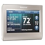 Honeywell RTH9580WF Smart Wi-Fi 7 Day Programmable Color Touch Thermostat, Works with Amazon Alexa