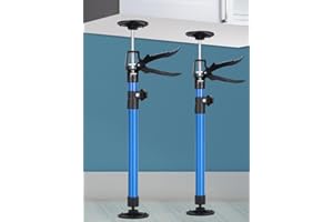 2 Pcs Cabinet Installation Jack, Labor Saving Hand Lifting Jack Tool, Adjustable Kitchen Cabinet Lifting Jacks, Cabinet Jacks