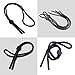 Sunglass Strap (6 Pack) & Ear Hooks (2 Pack) for Glasses - Eyeglass Sports Cord, Adjustable Lanyard Leash for Men, Women & Kids