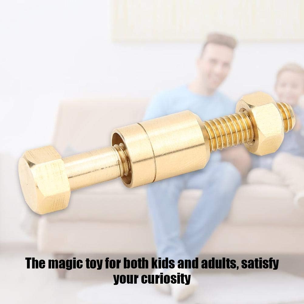 Zerodis Zauberrequisiten Magic Gimmick Trick Autorotation Drehen Der Mutter Von Der Schraube Ultimate Rotating Magic Gimmicks Magie Zaubertricks