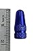 Yuauy 10 Pcs Blue Bike Bicycle Road Racing Coloured Metal Valve Cap Dust Covers