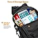 Tactical Molle Hydration Pack Backpack with 3L Water Bladder. Lightweight & Durable Military Daypack Keeps Water Cold Up to 4 Hours | for Hiking Running Cycling Camping Biking