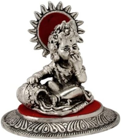 eCraftIndia Bal Gopal Having Makhan