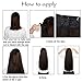 V-Shaped Hair Extensions One Piece U part Synthetic Straight Curly Wave Clips in Hairpiece