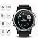CAVN 3 Pack Screen Protector Compatible with Garmin Fenix 5S/Fenix 5S Plus, Tempered Glass Waterproof High Definition Screen Cover Saver