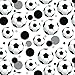 GRAPHICS & MORE Premium Gift Wrap Wrapping Paper Roll Pattern - Soccer Ball Football - Ball