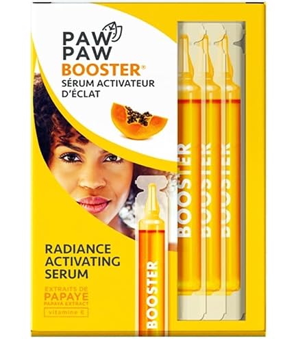 Lot De 3 Sérums Booster PAW PAW à La Papaye Et Vitamine C - Anti-taches, éclat, 20 Ml Chaque