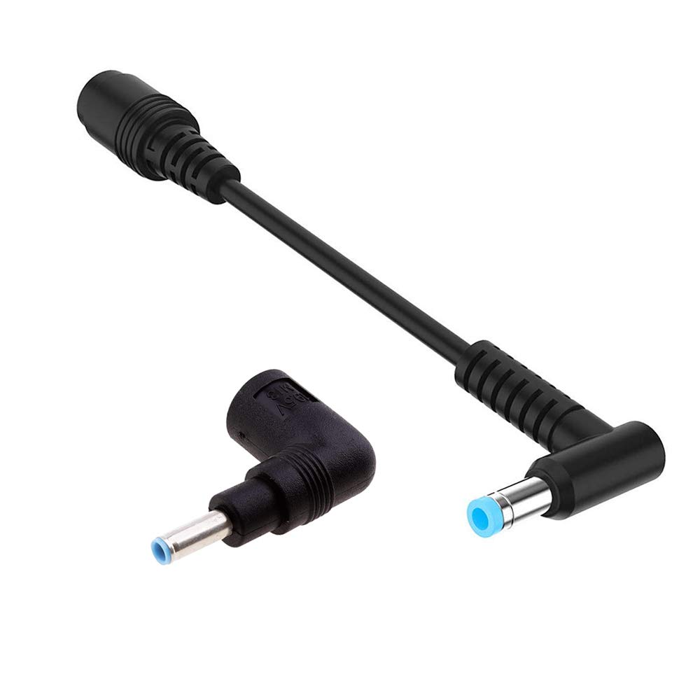 Power Supply Charger Converter Cable Adapter For HP DC Power Cable 7.4 x5.0mm Female to 4.5x3.0mm Male Central Pin Adapter Connector Tip