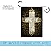 Toland Home Garden 119274 Cross Christian Flag 12x18 Inch Double Sided for Outdoor Cross House Yard Decoration