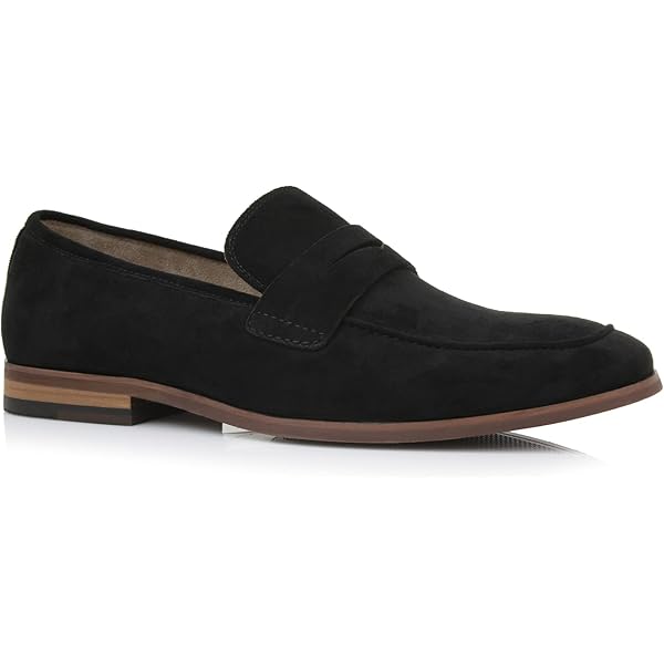 Amazon.com | New OTZ Shoes Men's OG SDE Slip On Black Suede