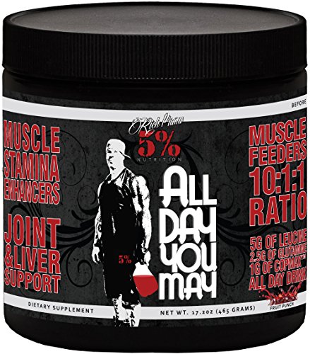 Rich piana 5% nutrition alldayyoumay growth and full bo…