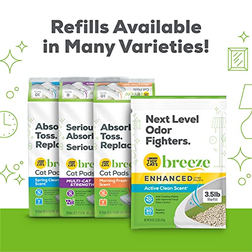 Purina Tidy Cats Litter Pellets, Breeze Refill Litter Pellets in