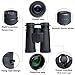 10x42 Binoculars for Adults, Compact Binoculars High Powered Binoculars with Fully Multi-Coated Lens, Waterproof Fogproof Low Light Night Vision for Bird Watching, Outdoor, Hunting, Camping, Hiking