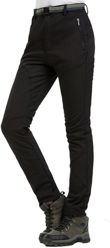 fleece lined walking trousers womens