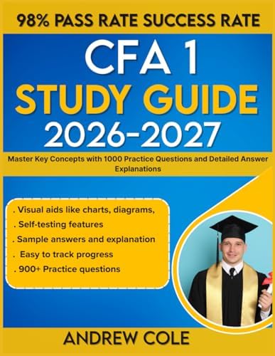CFA Level I Exam Preparation - 500 Practice Questions with