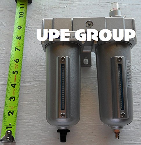 3/4" HEAVY DUTY PARTICULATE FILTER WATER TRAP / COALESING FILTER COMPRESSED AIR WITH AUTO DRAIN