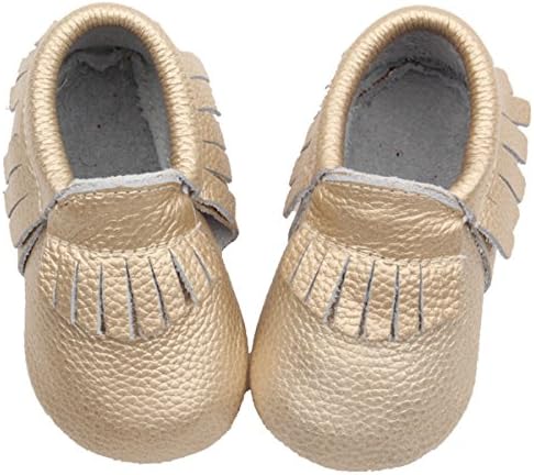 gold baby shoes size 4