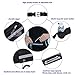 Flip Running Belt Fanny Pack - Water Resistant Runners Belt Waist Pack for Hiking Fitness- Adjustable Running Pouch, with Bottle Holder Reflective Zipper for Men and Women