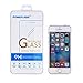 iPhone SE Screen Protector, Poweradd Premium Tempered Glass Screen Protector for iPhone 5C / 5S / 5 / SE with 9H Hardness, 2.5D Rounded Edges and Bubble free - Retail packaging