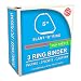 3 Ring Binder, Professional D Ring Binder 5 Inch, Presentation Folder for Pages 8.5 x 11 With Pockets, Clear View White Binder