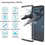 Samsung Galaxy S9+ Screen Protector -9H S9 Plus Glass Screen Protector Galaxy S9 Plus Tempered Glass Screen Protector Perfect S9 Plus Accessories Samsung Galaxy S9 PLUS Screen Protector Tempered Glass