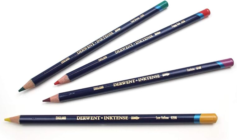 Derwent Inktense Pencils Peacock Blue 820