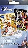 DISNEY FRIENDS AND VILLAINS 2 DECKS OF PLAYING CARDS by Disney