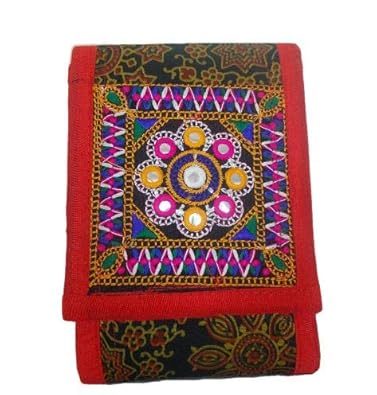 Shree Shringi mobile bag/sling bag/mobile purse/Designer Embroidered Rajasthani Purse For Women