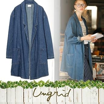 Amazon Ungrid アングリッド 2014 Aw デニム ロング ガウン