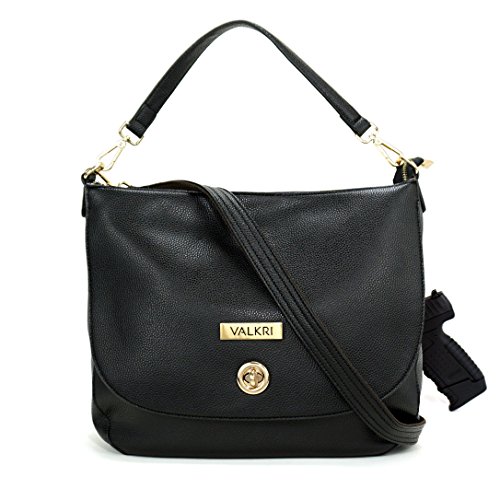 Valkri Hera Concealed Carry Crossbody Gun Purse Large Locking Handbag