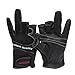 Goture Anti-Slip Fishing Gloves for Men Water Resistant Skidproof 3 Fingerless Outdoor Sports