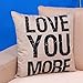 WUWE Cotton Linen Cushion Throw Pillow Covers Pillowslip Case (18