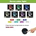 DB.WOR Baseball Glove Night Light - Colorful LED Lamp 7 Color Change Optical Illusion Touch Table Desk Lamp Birthday Gift for Men Boyfirend Boys Kids Baby