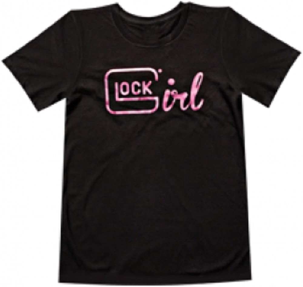 Glock Women's TShirt, Black, Large Clothing